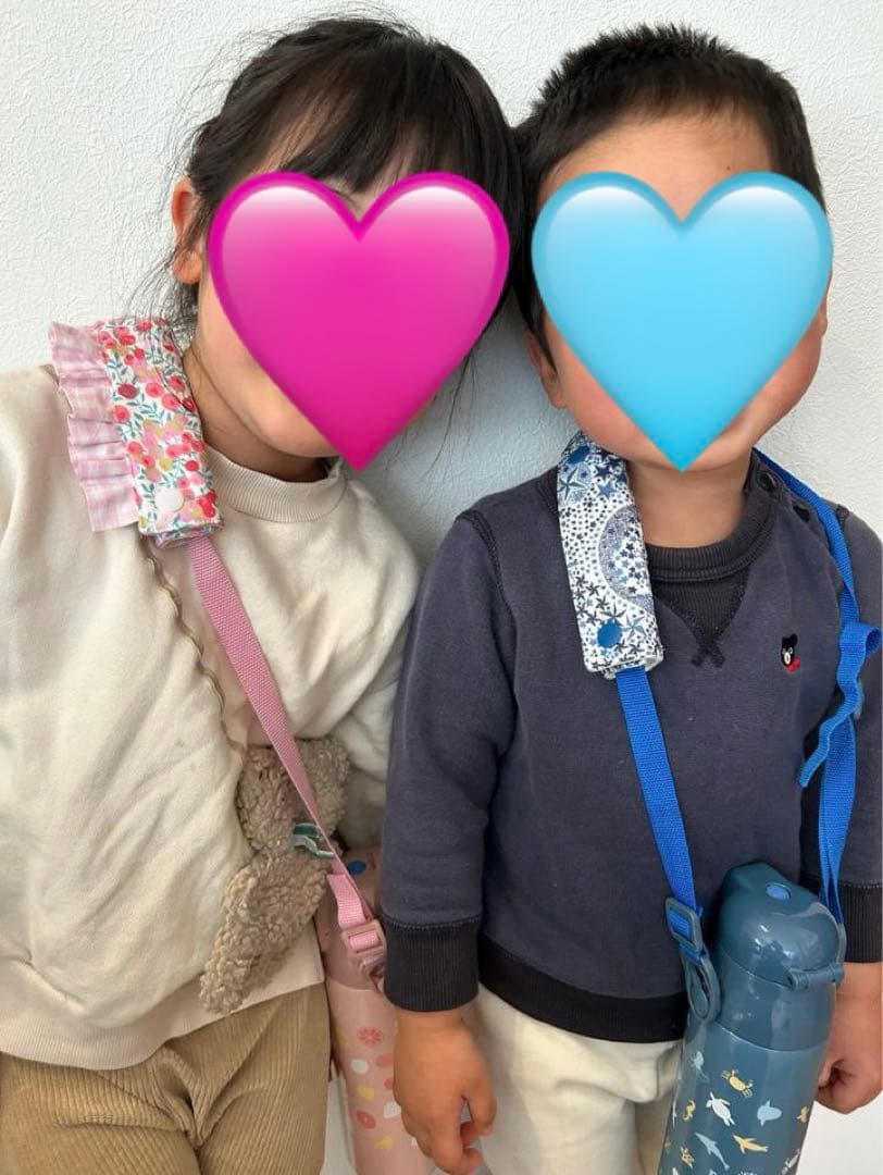 リバティ　肩紐カバー　水筒　肩紐　カバー　夏　運動会