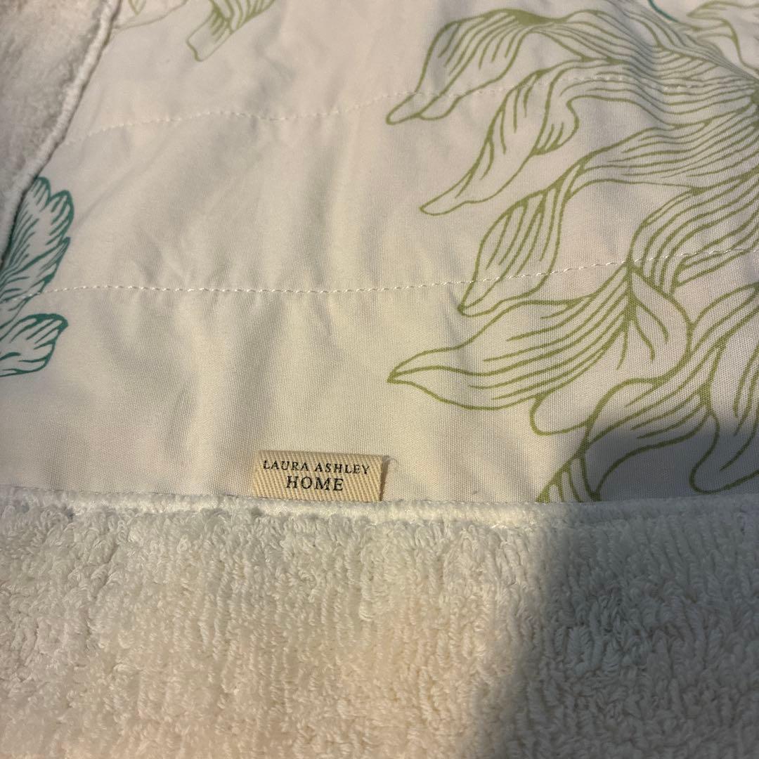 ローラアシュレイ　タオルケット　ハーフケット　140×100 パイル　未使用