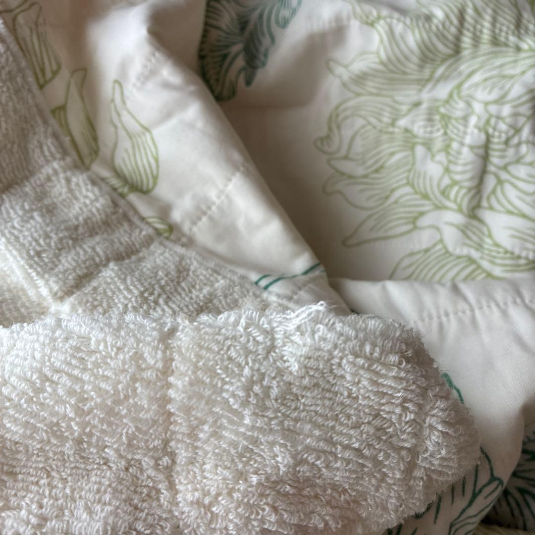 ローラアシュレイ　タオルケット　ハーフケット　140×100 パイル　未使用