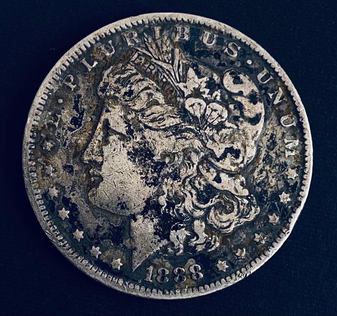 1888-O モルガンダラー アメリカ 1ドル 銀貨