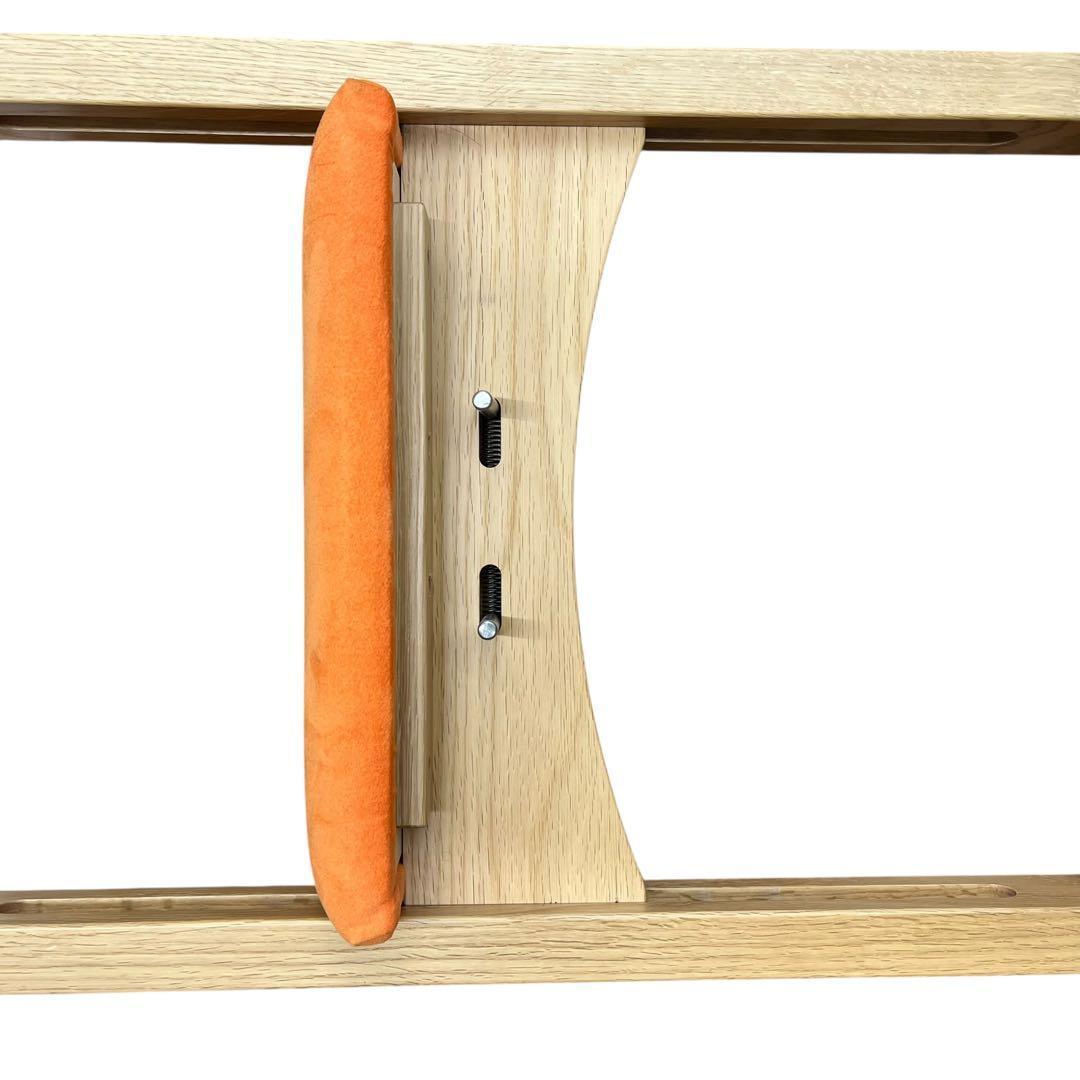 良品　匠工芸　パロットチェア　PARROT CHAIR スエード×オレンジ