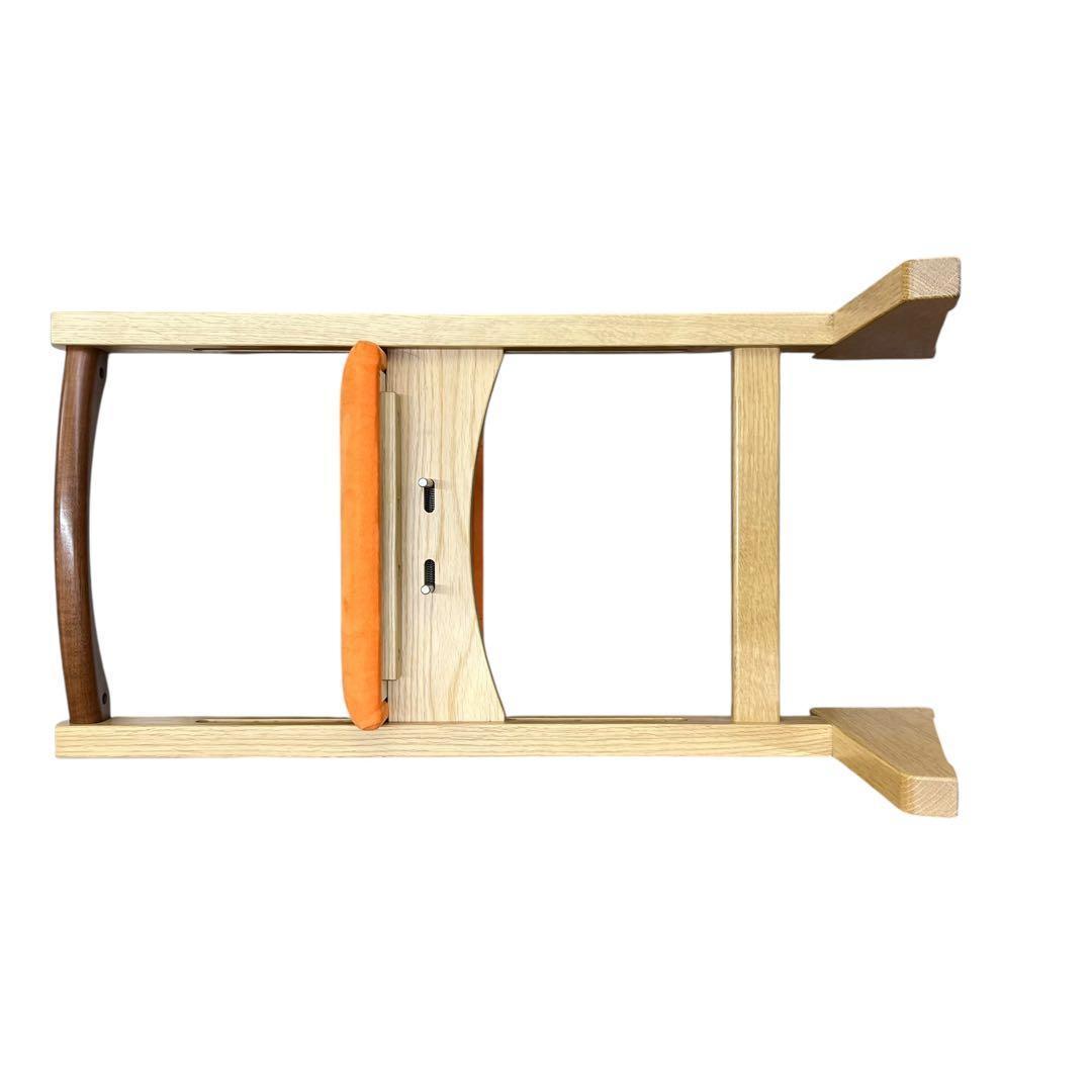 良品　匠工芸　パロットチェア　PARROT CHAIR スエード×オレンジ