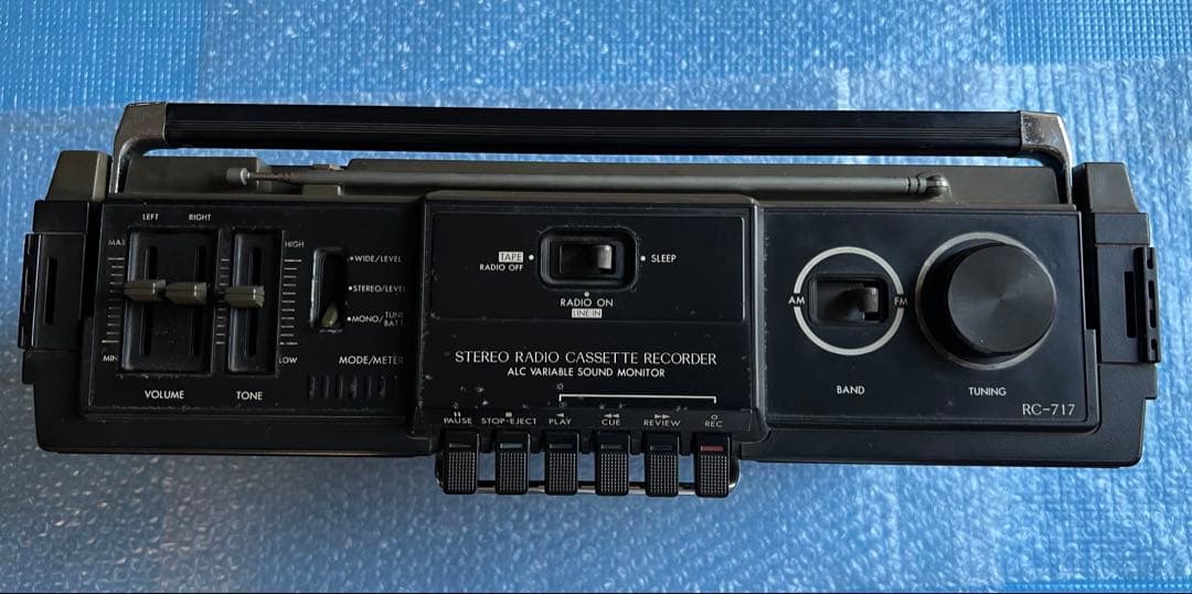 【希少 動作品】VICTOR RC-717 ビクター ステレオラジオカセ