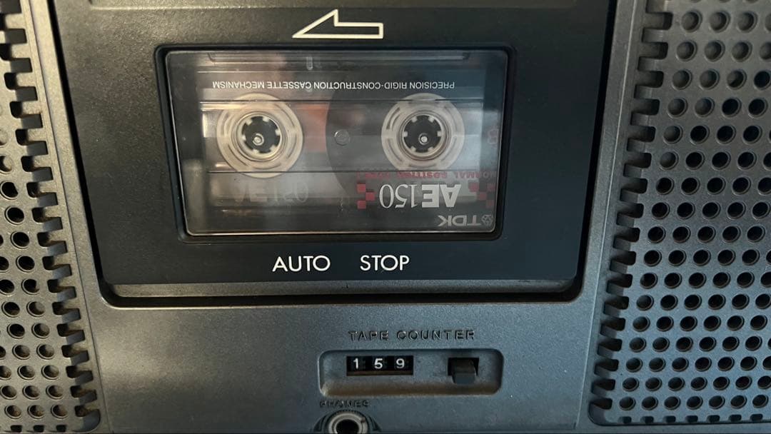 【希少 動作品】VICTOR RC-717 ビクター ステレオラジオカセ