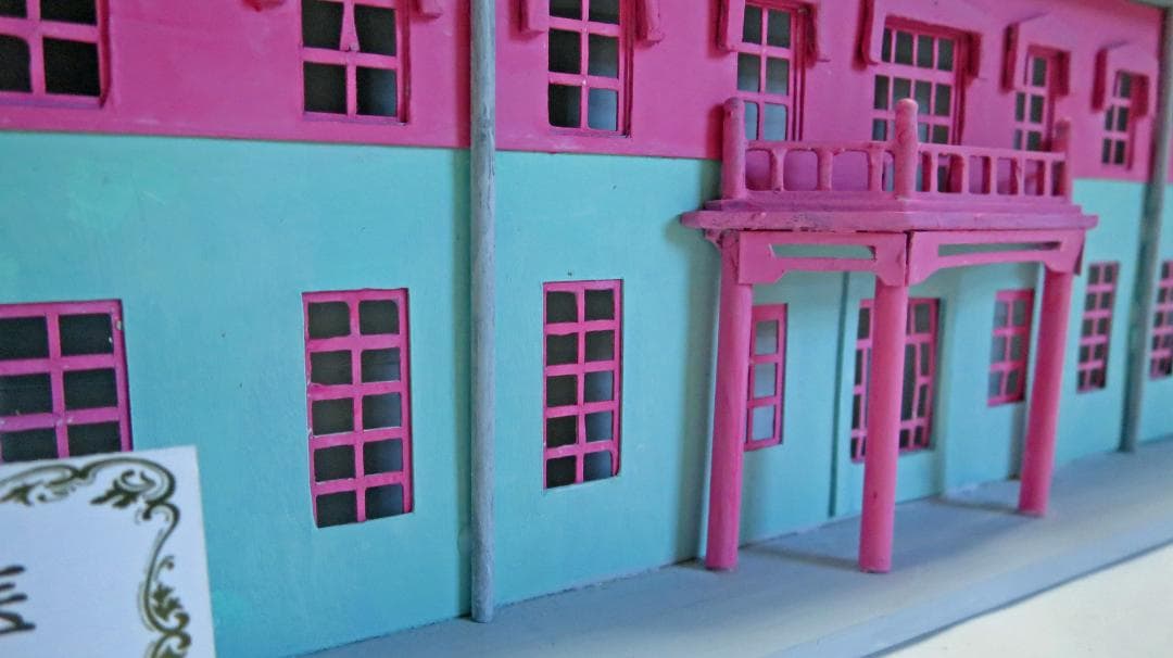 昭和レトロ洋館「旧東京医学校本館」　白色模型