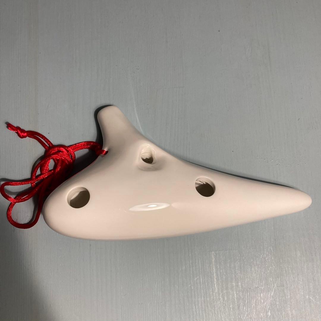 【新品未使用】TNGオカリナ シングル アルト C管 フラワー 菊の花