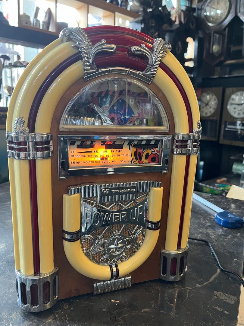 ジュークボックス、レトロジュークボックス、ラジオ絶好調、