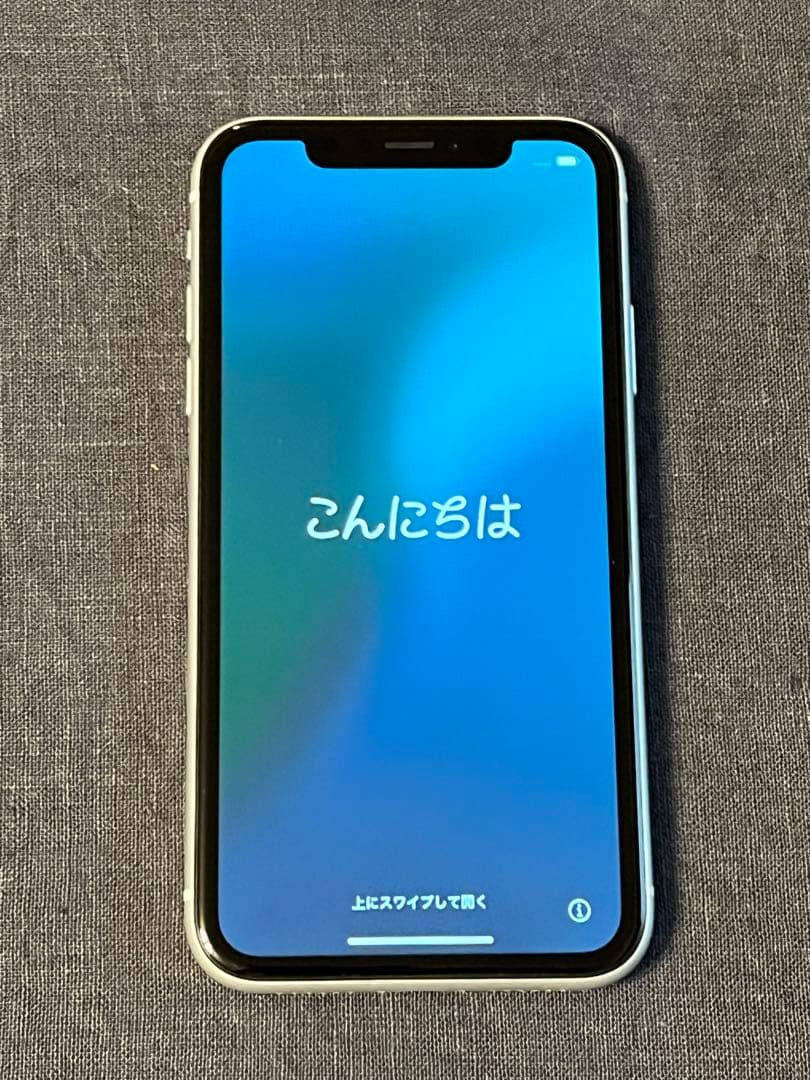 [美品] Apple iPhone XR ホワイト(白) 64GB