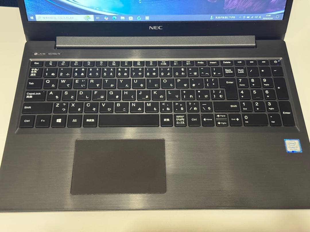 NEC LAVIE NS700/N Core i7 第8世代