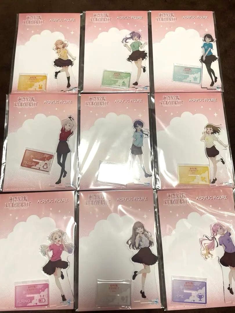 ラブライブ！蓮ノ空　アクリルスタンド　アイコンTシャツ ver 9種類セット