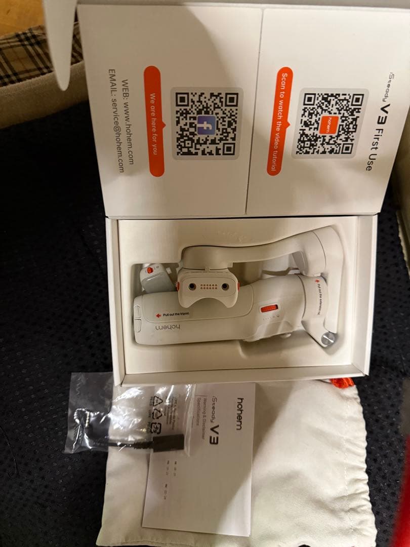 hohem iSteady V3 スマートフォンジンバル