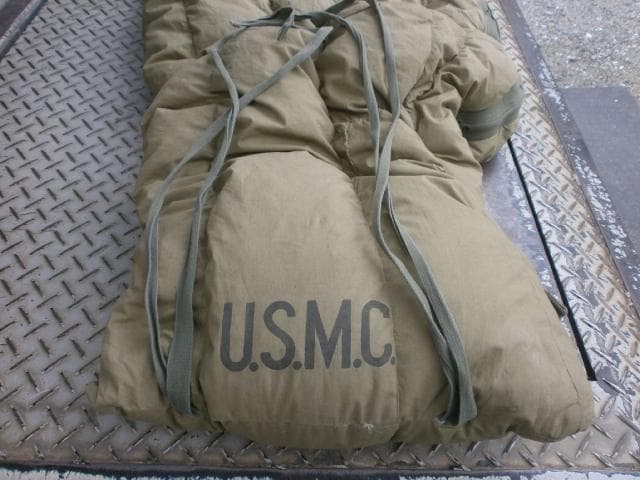 海兵隊　USMC　SLEEPING　BAG　M-1949　寝袋　ビンテージ