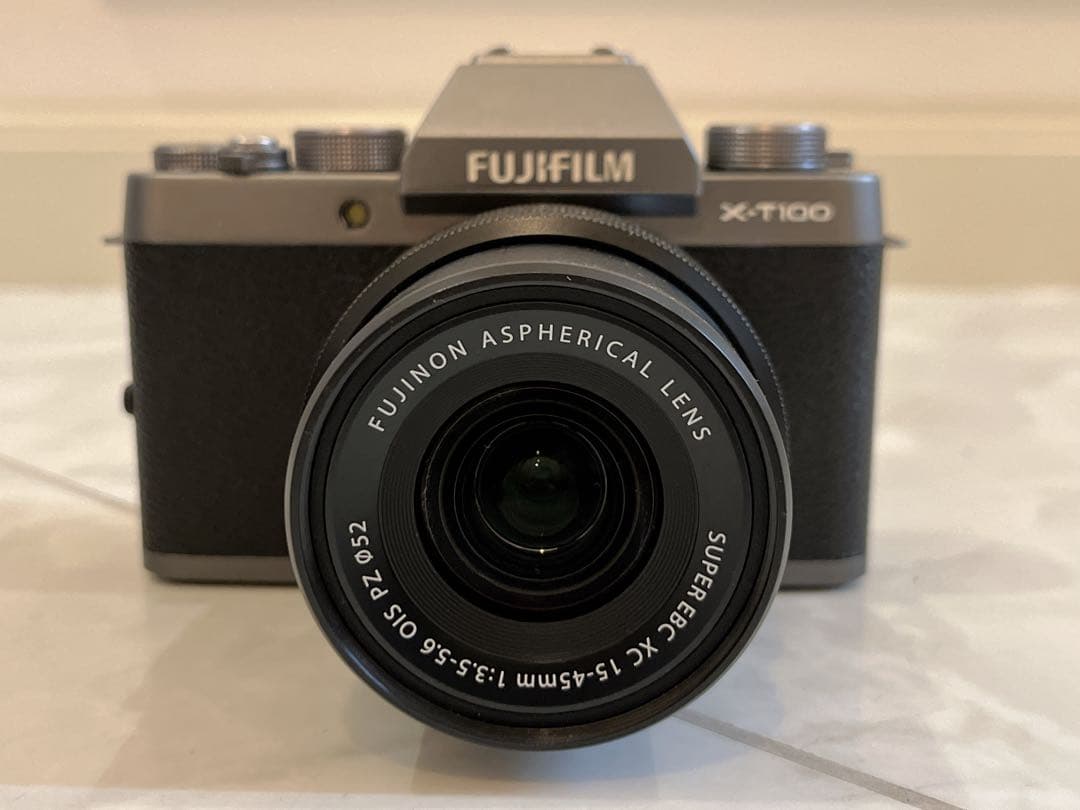美品 FUJIFILM X-T100 コンパクト デジタルカメラ ミラーレス