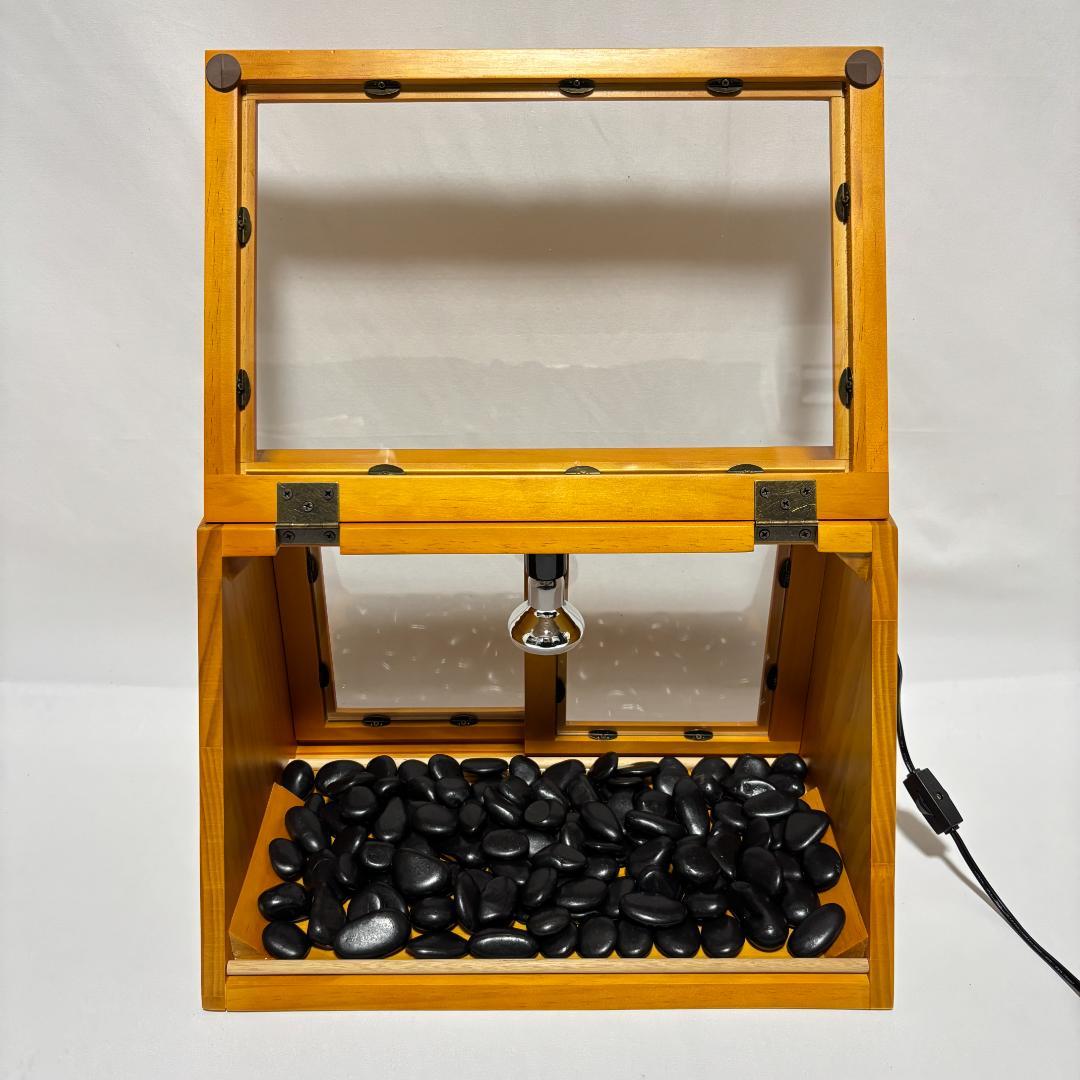 木製ホットショーケース 焼き芋保温ディスプレイケース【ナチュラル】