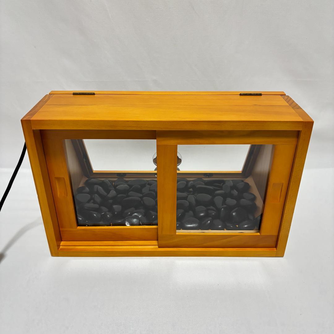 木製ホットショーケース 焼き芋保温ディスプレイケース【ナチュラル】