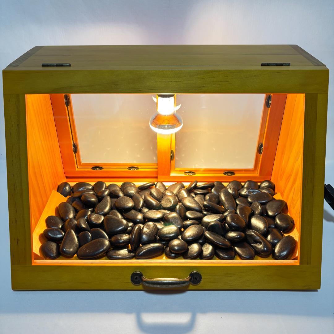 木製ホットショーケース 焼き芋保温ディスプレイケース【ナチュラル】