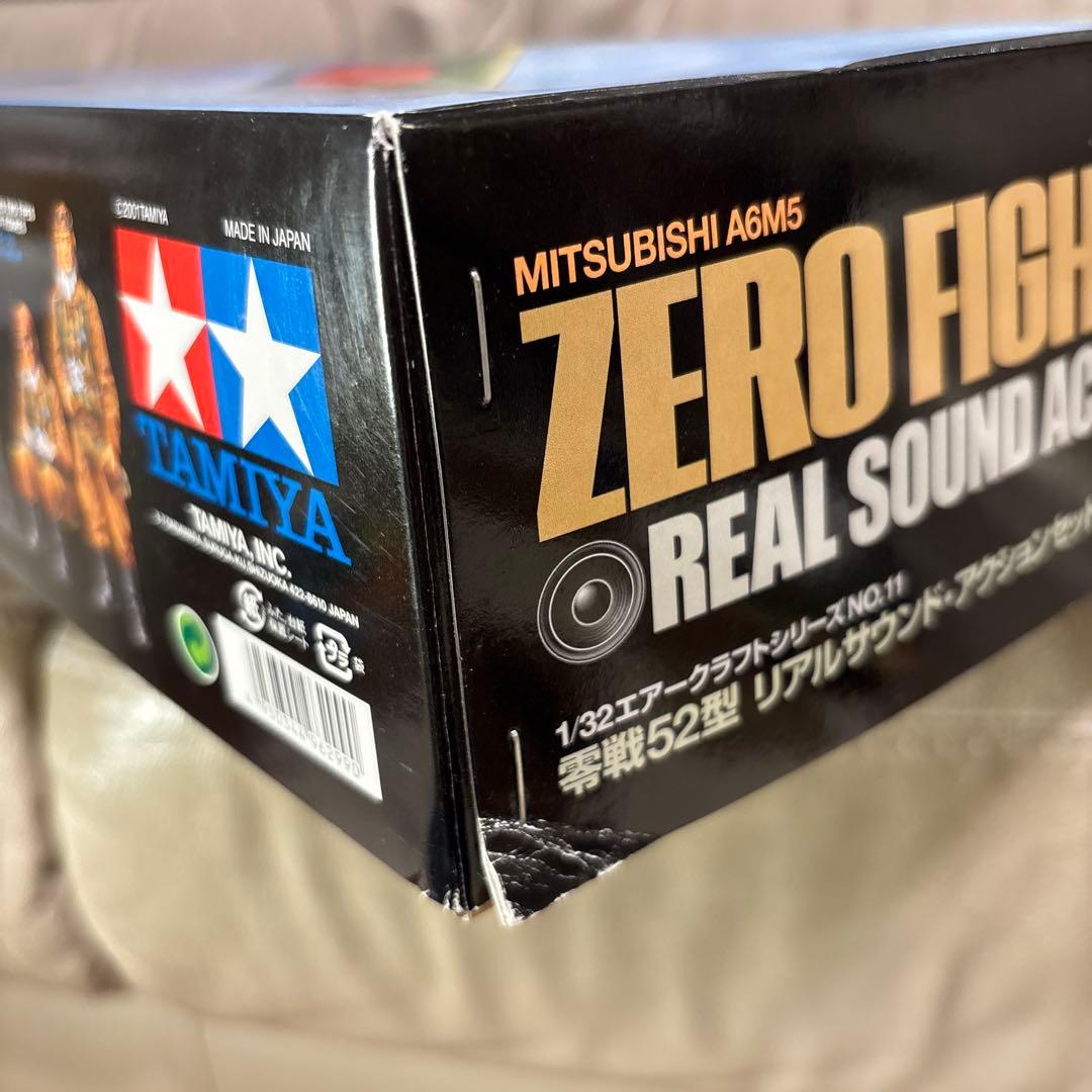 【未組立】1/32 零戦52型　リアルサウンド・アクションセット