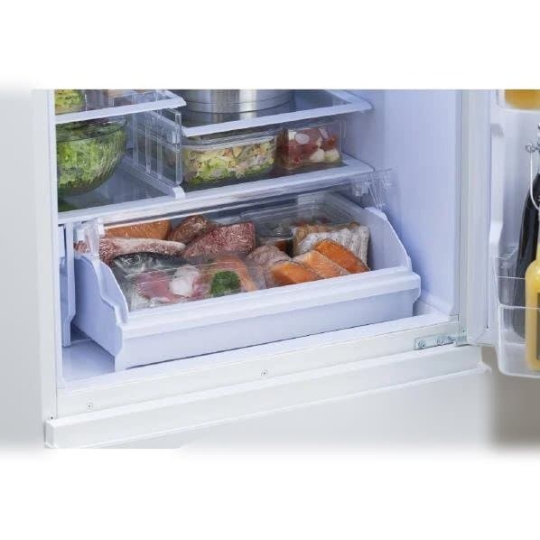 アイリスオオヤマ 薄型冷凍冷蔵庫 428L【IRSN-FX43A】白 極上美品