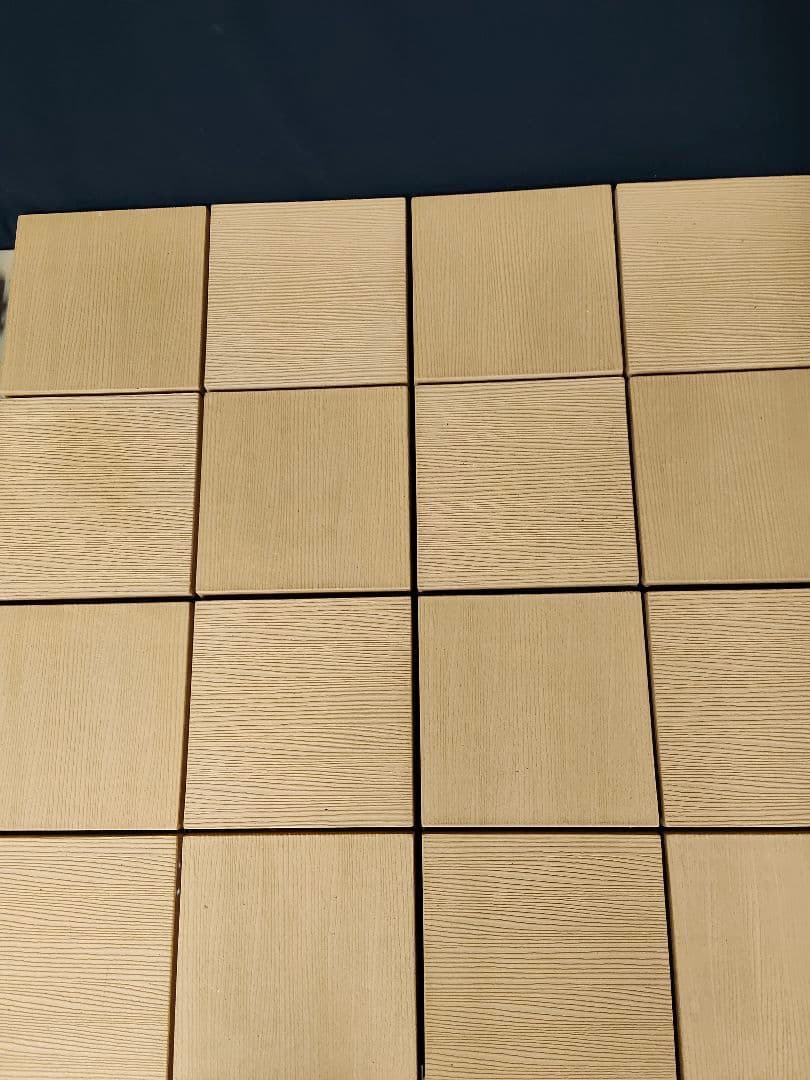 ウッドパネル ジョイントマット 合計46枚セット 正方形 長方形 ベランダ 2