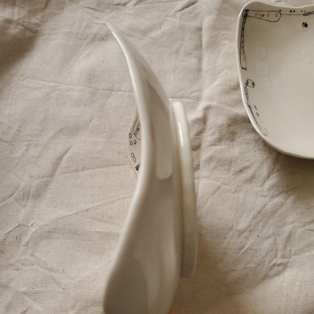 作家 高山愛 皿 マグカップ プレート 手描き イラスト