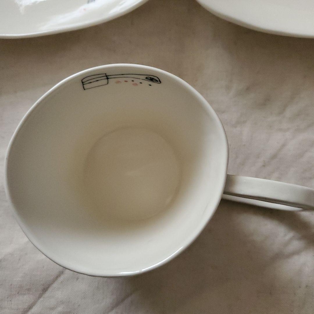 作家 高山愛 皿 マグカップ プレート 手描き イラスト