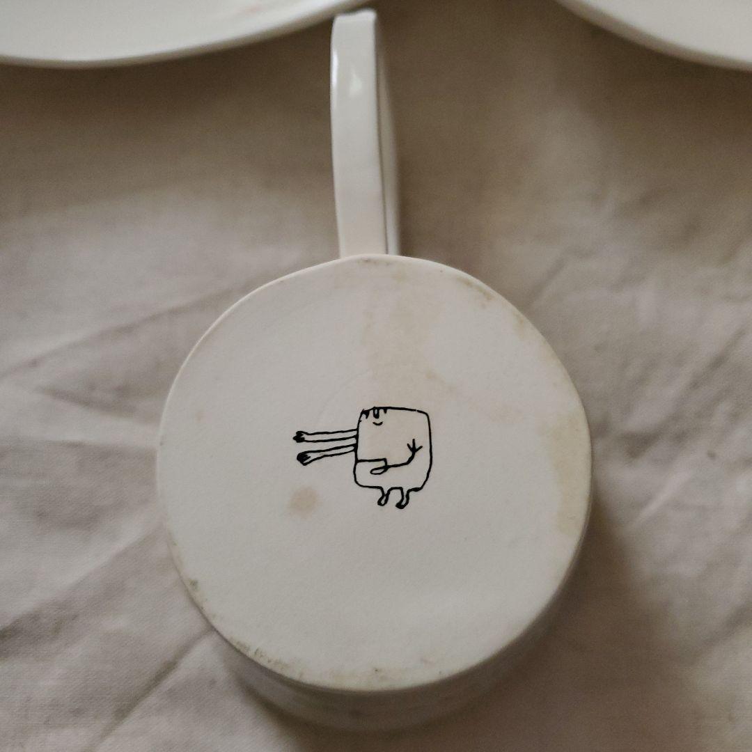 作家 高山愛 皿 マグカップ プレート 手描き イラスト