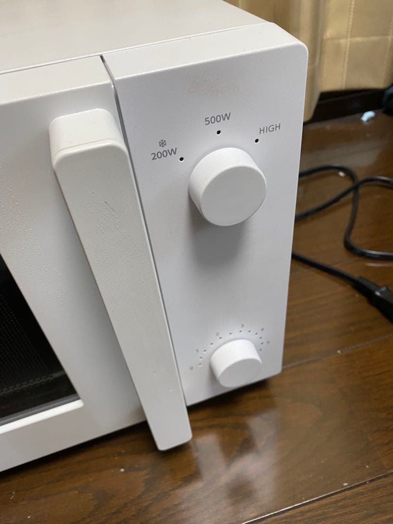 ツインバード　単機能電子レンジ　DR-E268W 2023年製