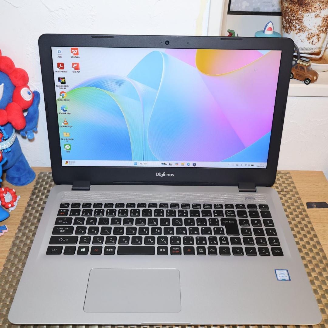 美品！Win11公式対応Corei7/メモリ8GB/SSD256G/無線/カメラ