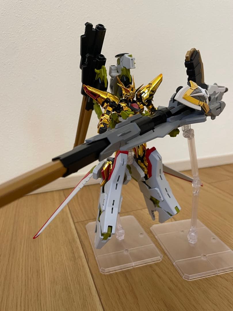 HG ゼウスシルエット、RGアカツキ、シラヌイ&接続パーツ