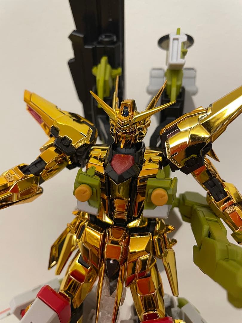 HG ゼウスシルエット、RGアカツキ、シラヌイ&接続パーツ