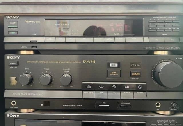 497★Liberty V715 ソニー システムコンポ TA-V715 希少