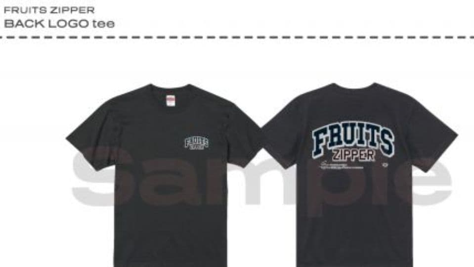 FRUITS ZIPPER buck LOGO tee XLサイズ 新品 未着用