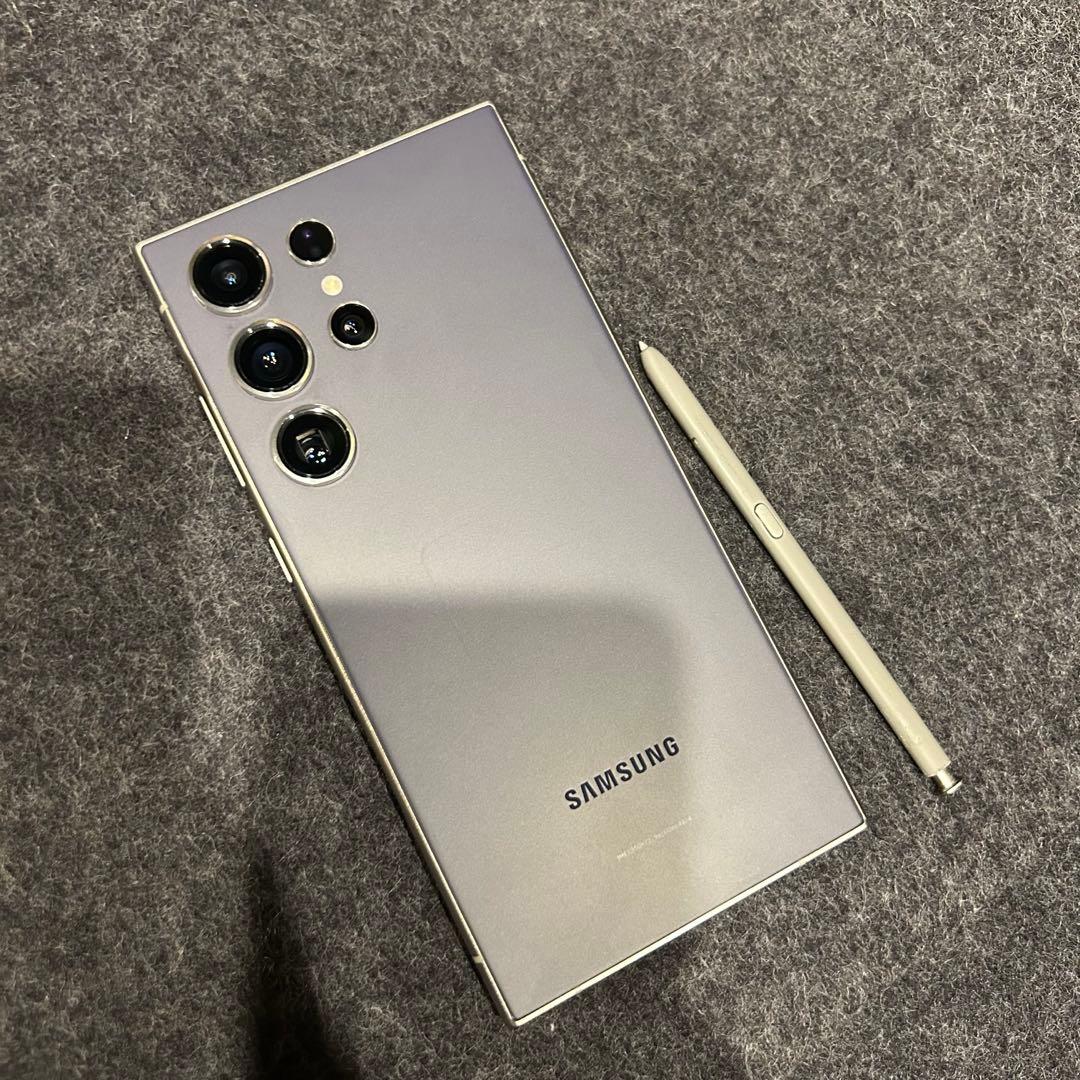 Galaxy S24 Ultra 256GB チタニウムバイオレット 本体