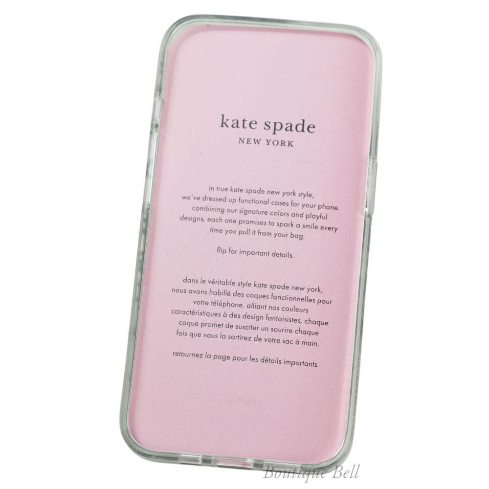 【ケイトスペード】フラワーホログラム iPhone13 iPhone14 ケース