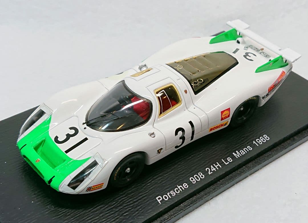 スパーク 1/43 ポルシェ 908 #31 P.P LM1968