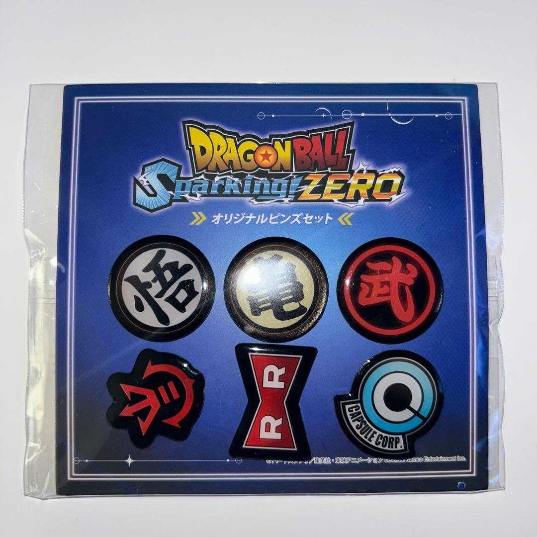 ドラゴンボール Sparking! ZERO オリジナルピンズセット 9点