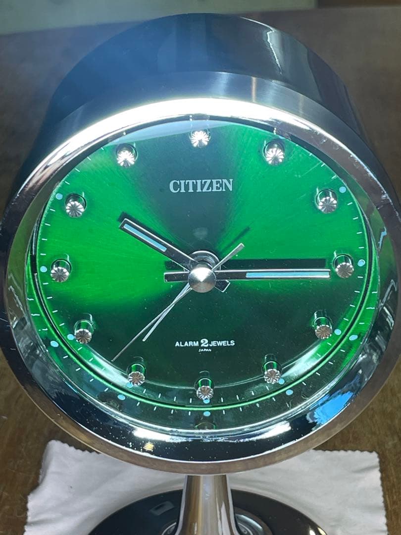 CITIZEN レトロな古〜い SpaceAge 目覚まし時計　正確稼働RNRN
