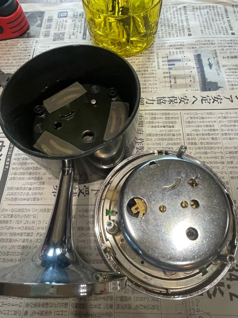 CITIZEN レトロな古〜い SpaceAge 目覚まし時計　正確稼働RNRN