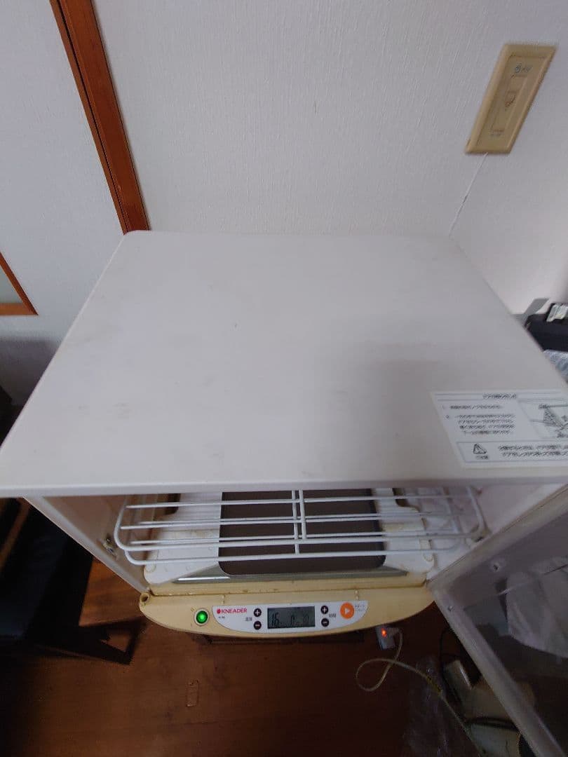 日本ニーダー　たためる 発酵器　取説、レシピ、保証書付き