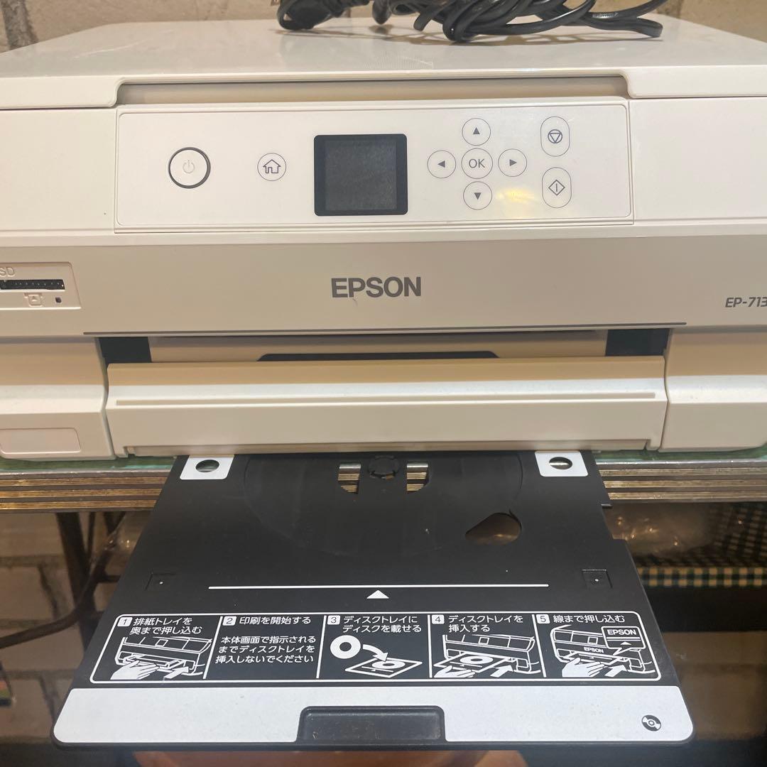 エプソン EP-713A インクジェット複合機 プリンター 本体 【ジャンク品】