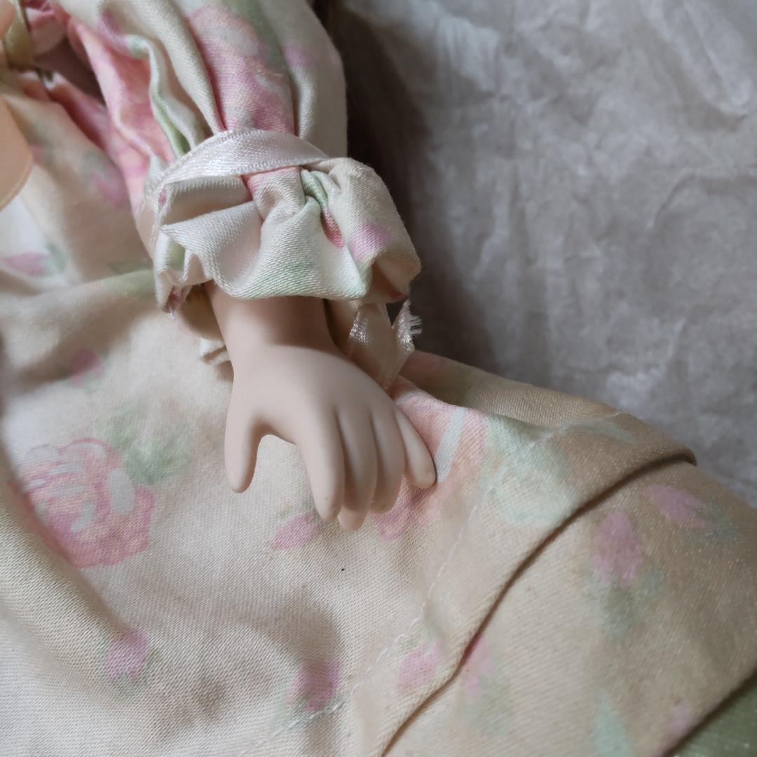 フランス人形　ビスクドール　ブロカント　かわいい　西洋人形