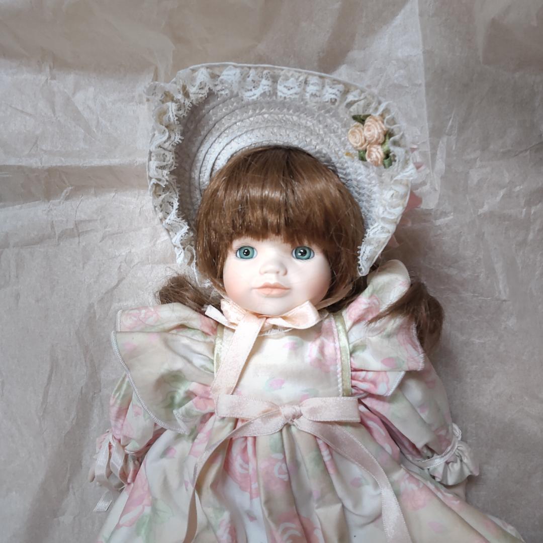 フランス人形　ビスクドール　ブロカント　かわいい　西洋人形