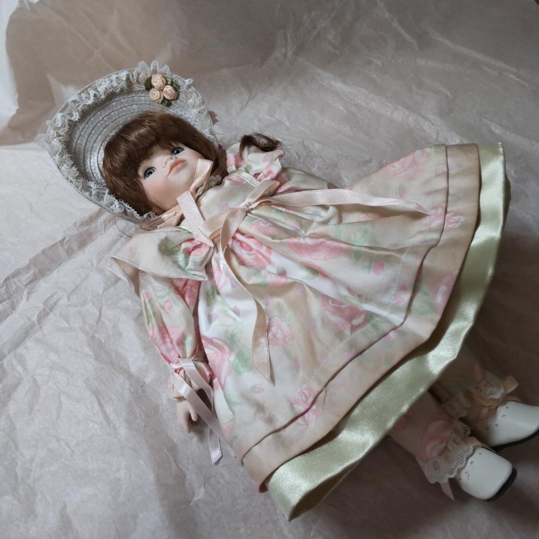 フランス人形　ビスクドール　ブロカント　かわいい　西洋人形