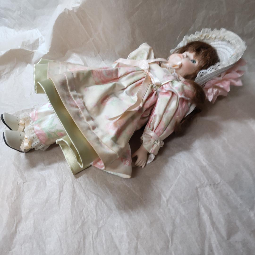 フランス人形　ビスクドール　ブロカント　かわいい　西洋人形