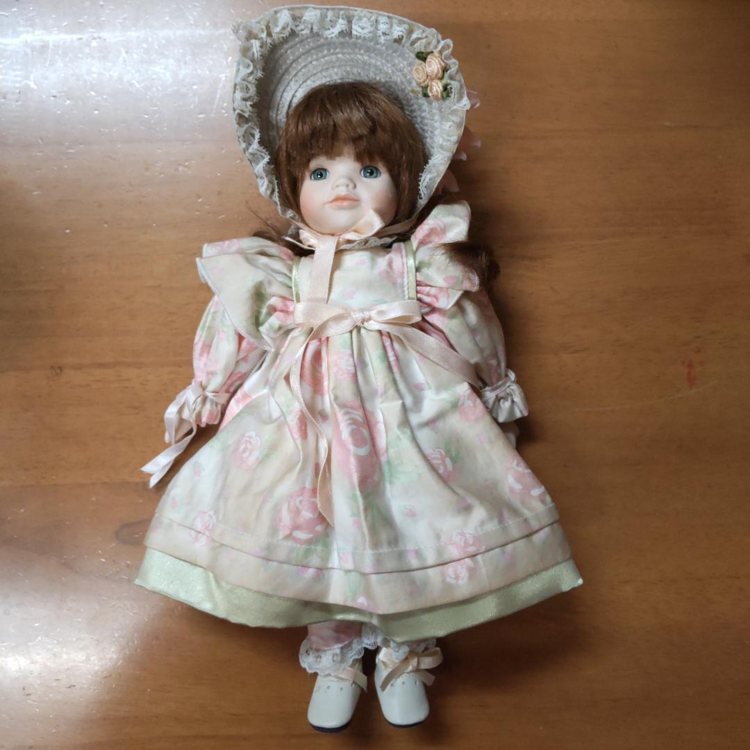 フランス人形　ビスクドール　ブロカント　かわいい　西洋人形