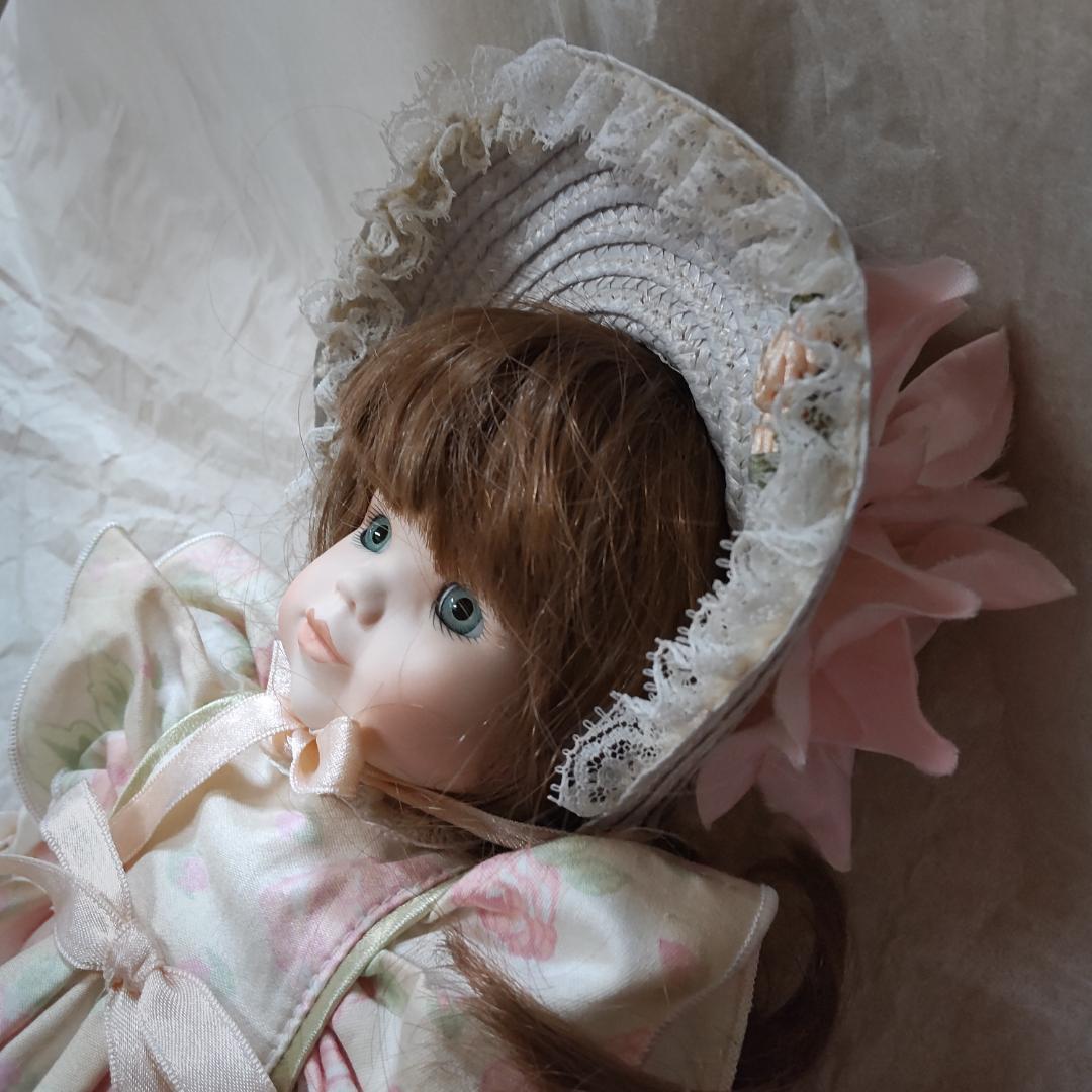 フランス人形　ビスクドール　ブロカント　かわいい　西洋人形