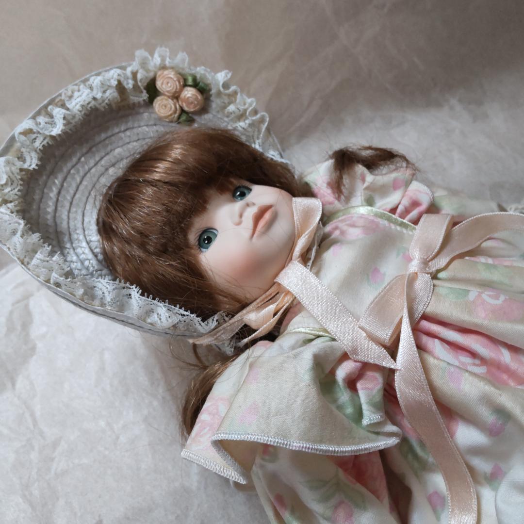 フランス人形　ビスクドール　ブロカント　かわいい　西洋人形