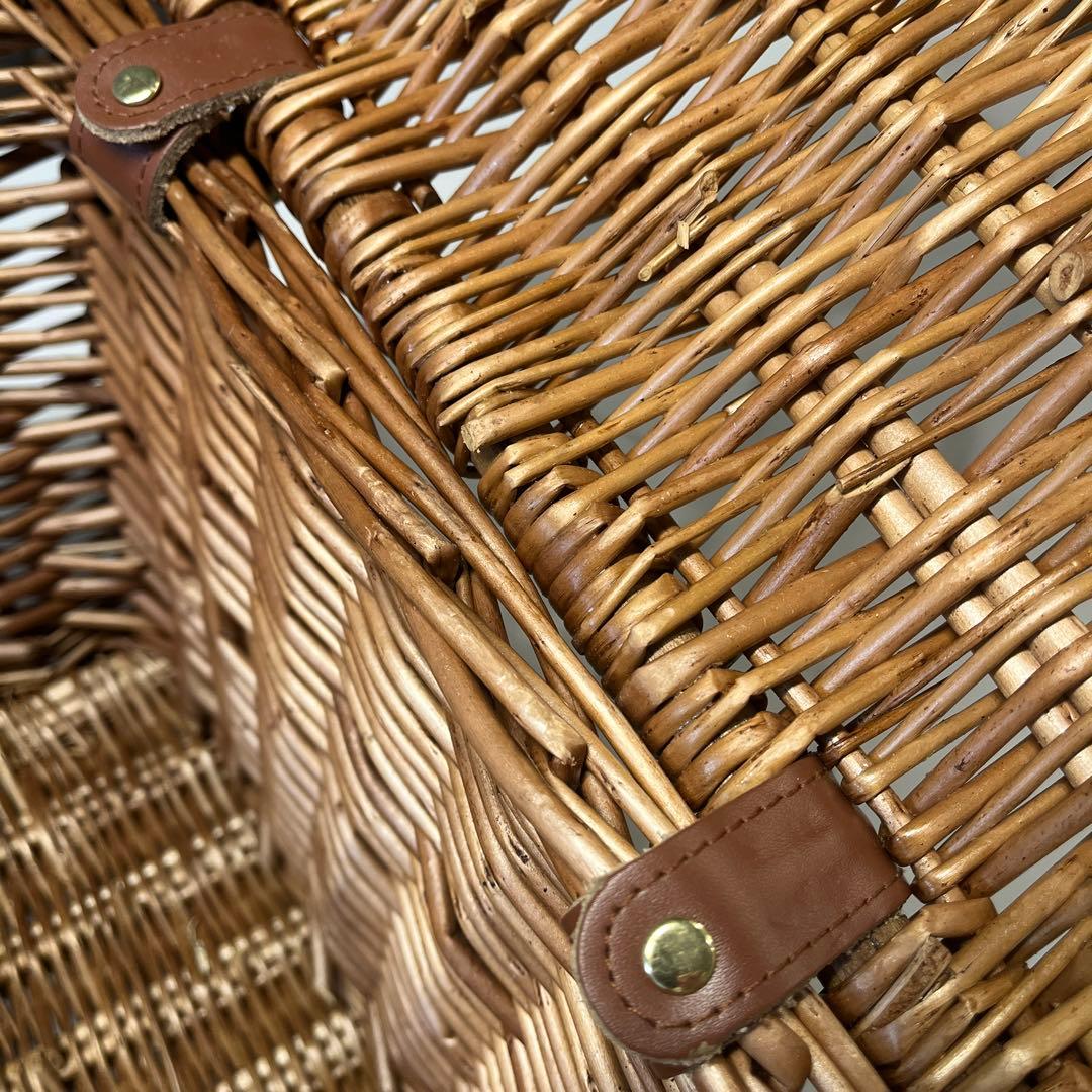 フォートナム&メイソン　ハンパー　ウィッカー　 バスケット　かご
