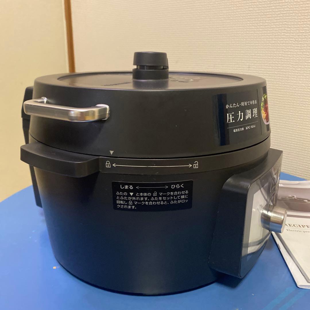 アイリスオーヤマ電気圧力鍋KPC-MA4-B 21年製4L