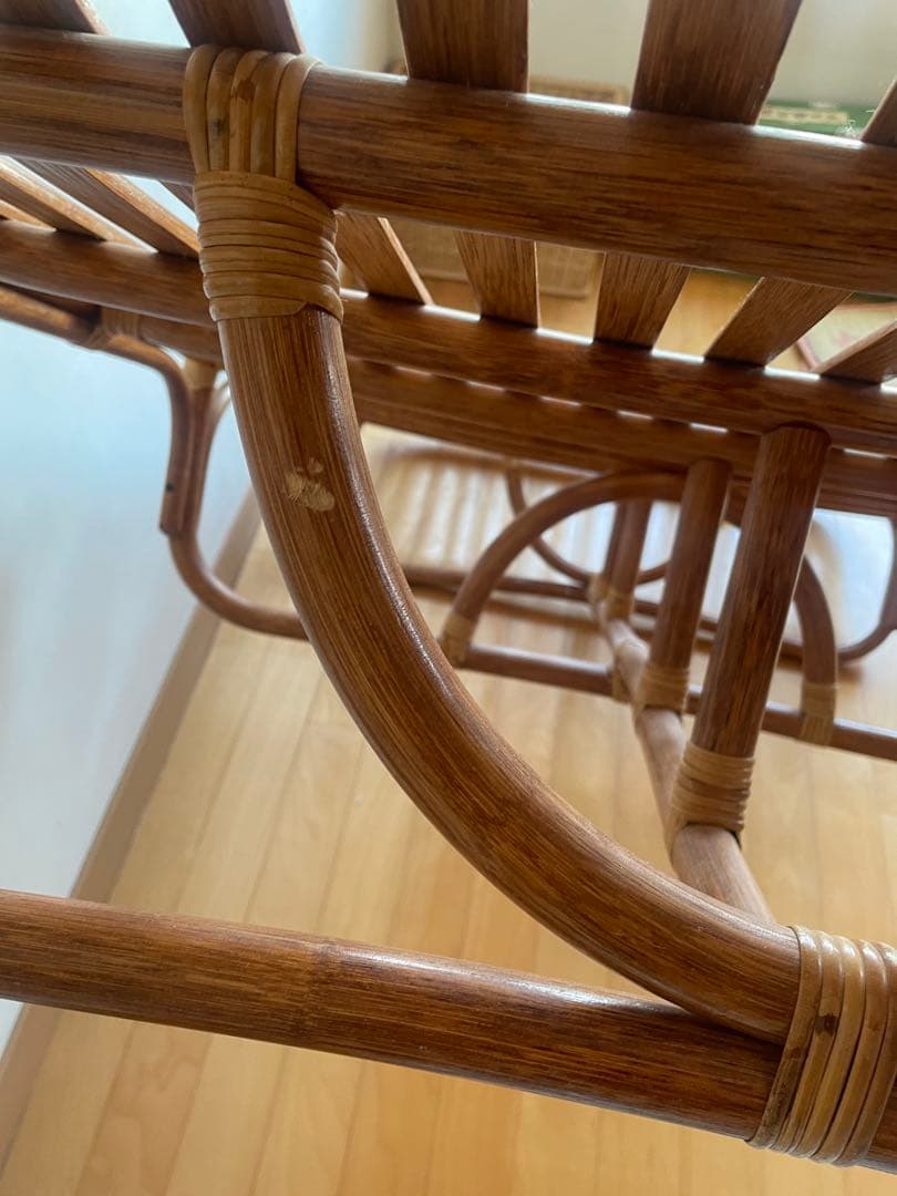 ザ、湘南サーファー❗️専用 《籐 ラタン シングルベッド》お引取り割引あり。